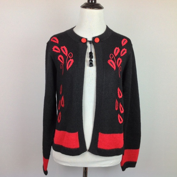 Alpaca Artesanias Cardigan Sweater Womens Small - Picture 1 of 6